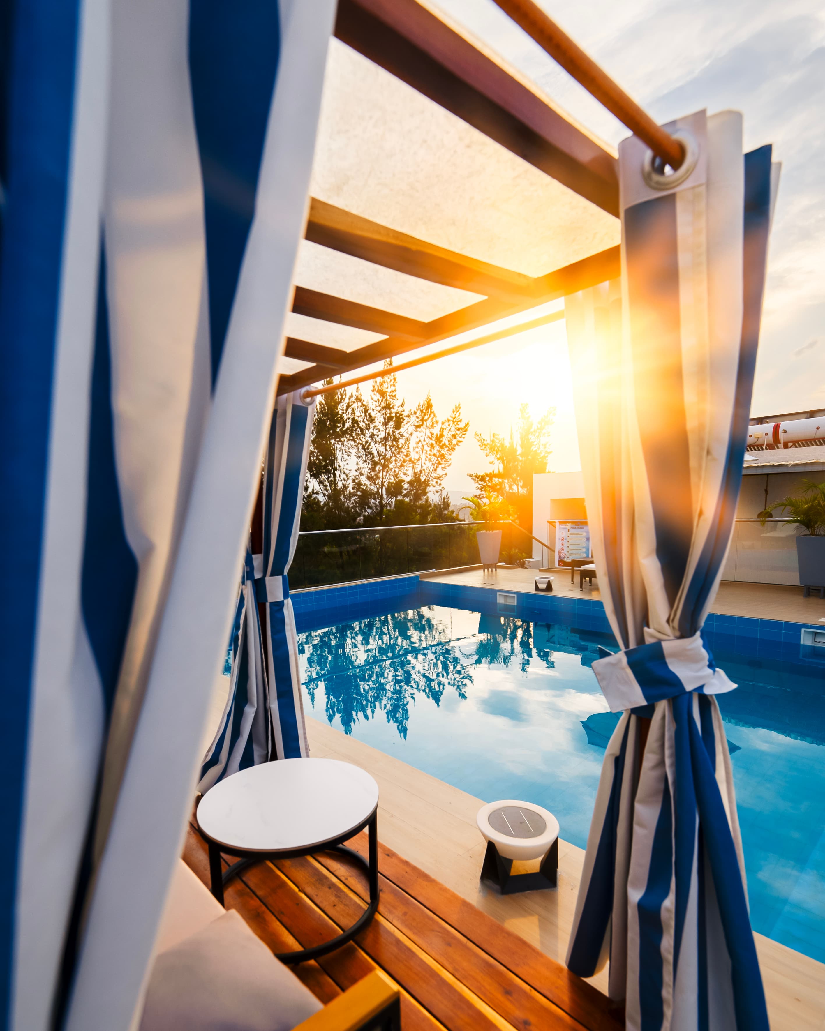 Pool side Retreat